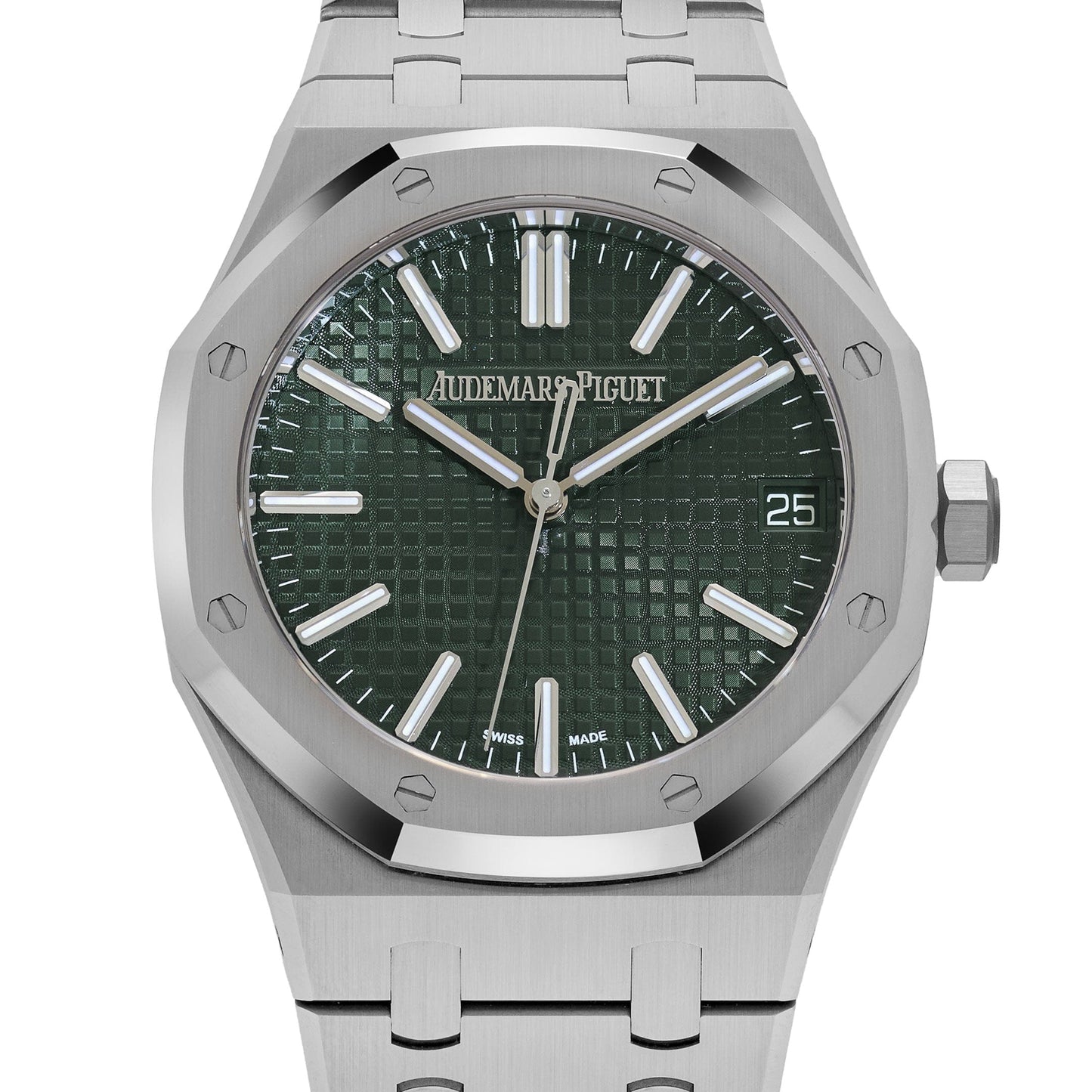 Audemars Piguet Royal Oak 15510ST.OO.1320ST.09 Stainless Steel Green Dial