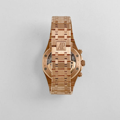 Audemars Piguet Royal Oak 26240OR.OO.1320OR.04 Chronograph '50th Anniversary' Rose Gold Khaki Green Dial (2022)