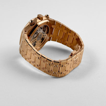 Audemars Piguet Royal Oak 26240OR.OO.1320OR.04 Chronograph '50th Anniversary' Rose Gold Khaki Green Dial (2022)