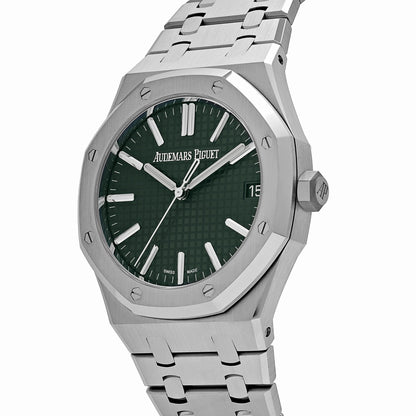 Audemars Piguet Royal Oak 15510ST.OO.1320ST.09 Stainless Steel Green Dial