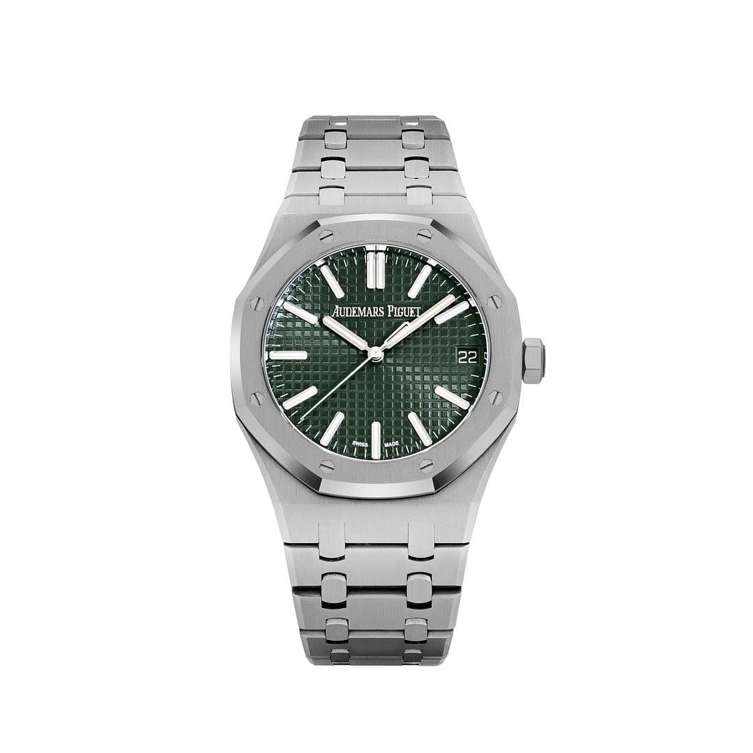 Audemars Piguet Royal Oak 15510ST.OO.1320ST.09 Stainless Steel Green Dial