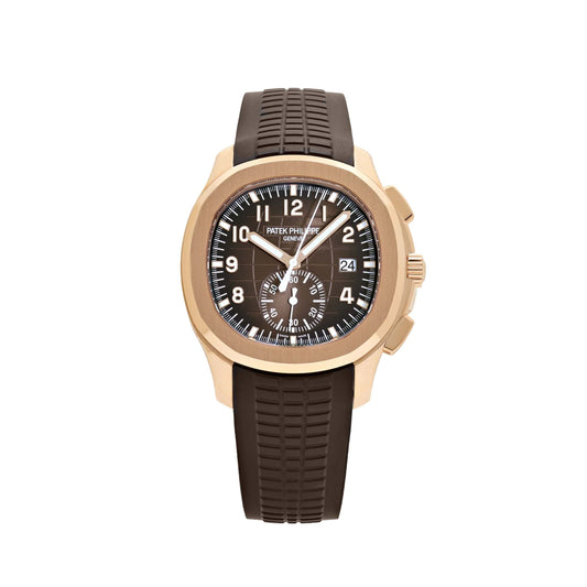 Patek Philippe Aquanaut 5968R-001 Chronograph Rose Gold Brown Dial