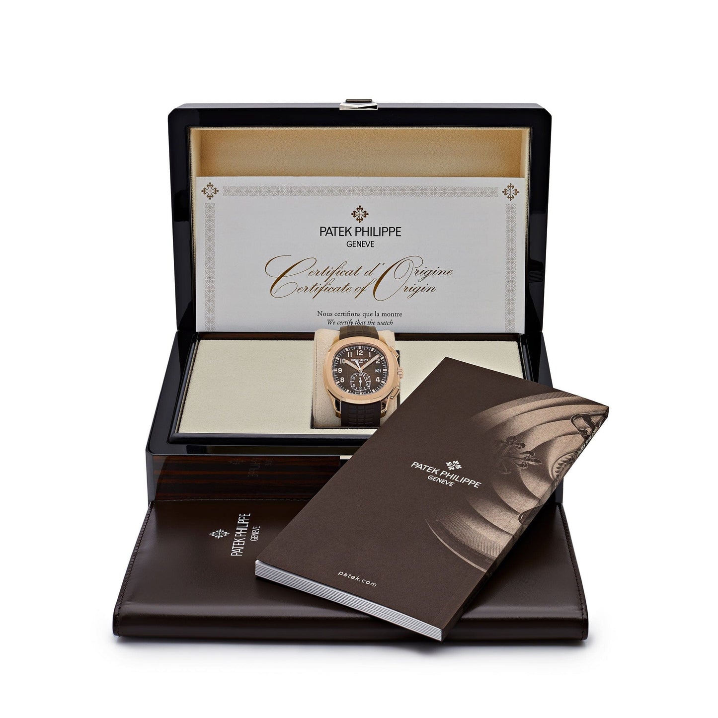 Patek Philippe Aquanaut 5968R-001 Chronograph Rose Gold Brown Dial