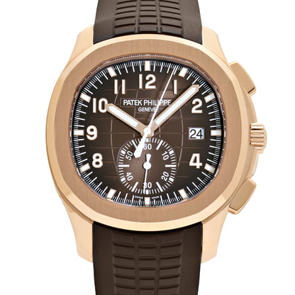 Patek Philippe Aquanaut 5968R-001 Chronograph Rose Gold Brown Dial