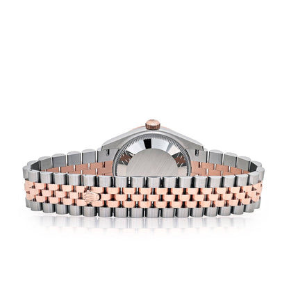Rolex Datejust 31 278271 'Ladies' Stainless Steel Rose Gold Silver Diamond Dial (2024)