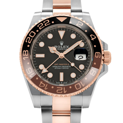 Rolex GMT-Master II 126711CHNR 'Root Beer' Stainless Steel Rose Gold Black Dial (2021)