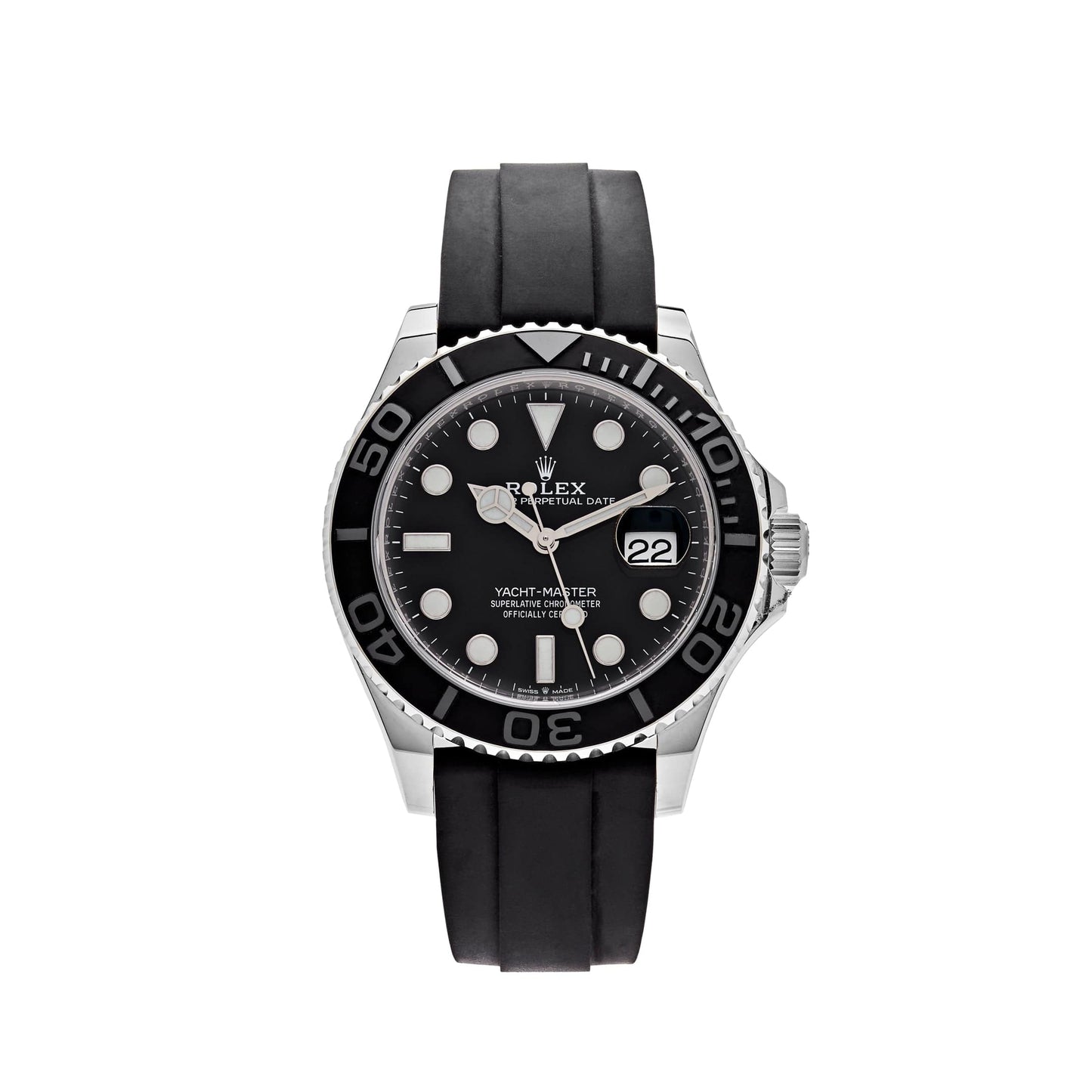Rolex Yacht-Master 42 226659 White Gold Black Dial