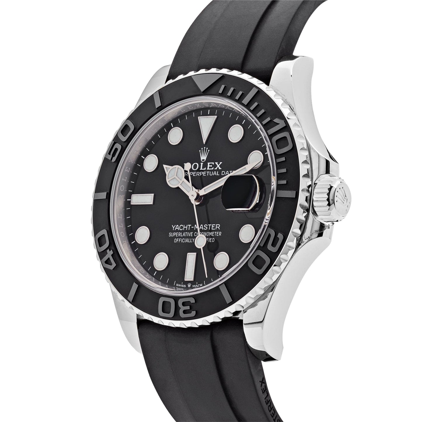 Rolex Yacht-Master 42 226659 White Gold Black Dial