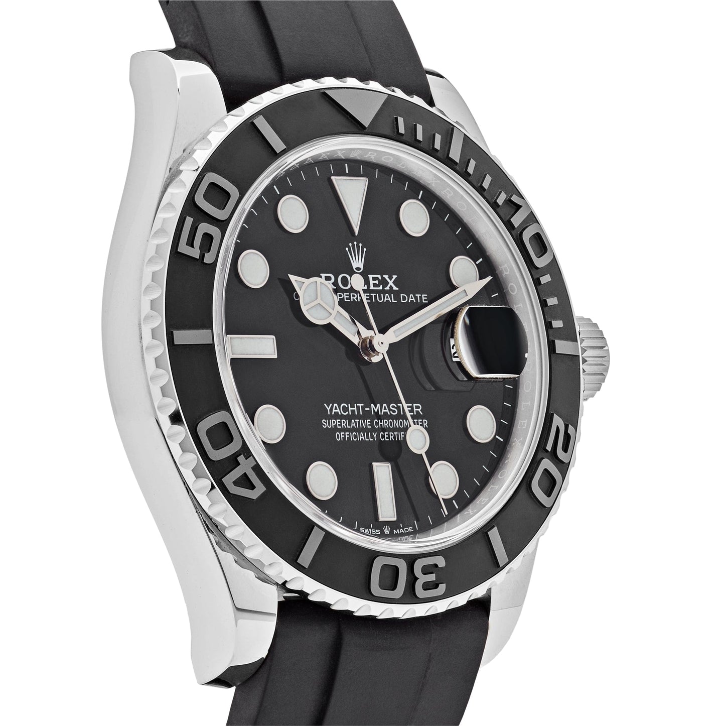 Rolex Yacht-Master 42 226659 White Gold Black Dial